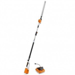 Akumuliatorinės, teleskopinės gyvatvorės žirklės STIHL